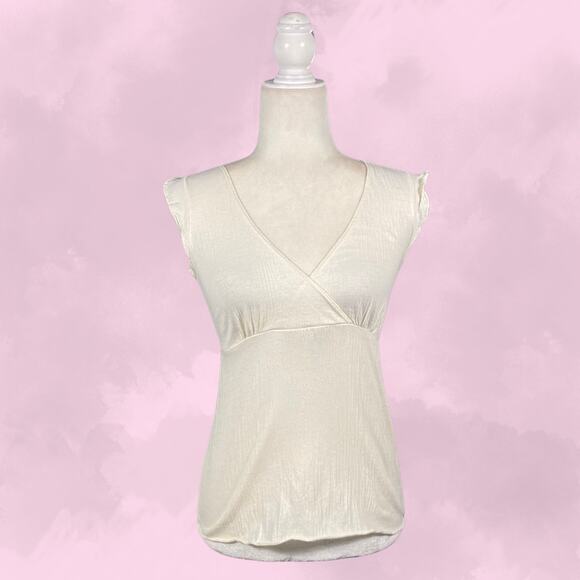 Coquette Cream Babydoll Top - Picture 1 of 7